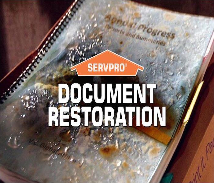 Document restoration service of SERVPRO
