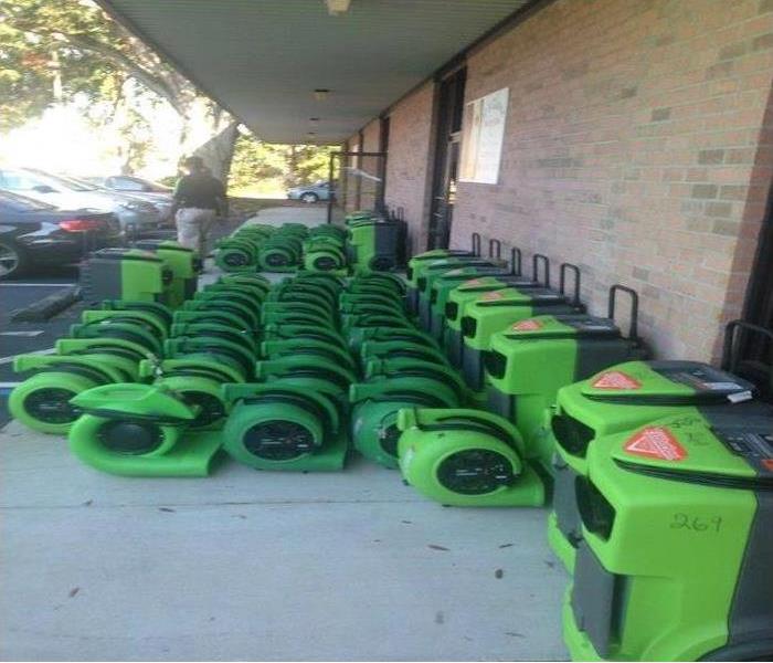 Cleaning equipment of SERVPRO in Pensacola, FL
