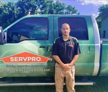 Stephen Edler, team member at SERVPRO of Downtown and North Pensacola
